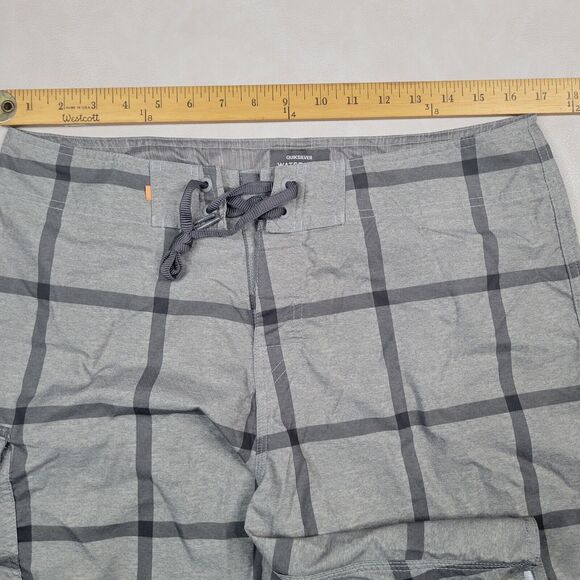 Quiksilver Waterman Collection Primetime 9" Swimwear Boardshorts Size 32 - Picture 7 of 8